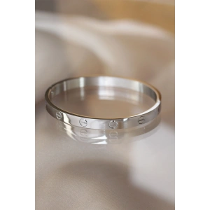 316L Çelik Silver Renk Bilezik