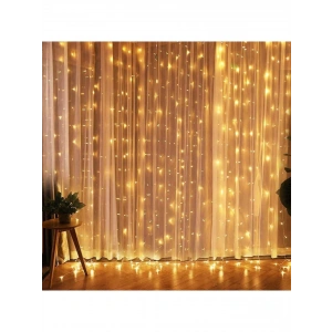3x2m Premium Perde LED - 8 Fonksiyonlu, Su Geçirmez İç Dış Mekan Teras Dekor Işıkları