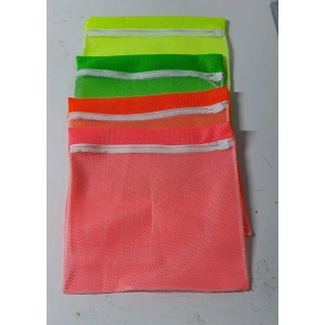 4 Adet 4 Renk  Fermuarlı - Hassas Çamaşır Terlik  Ayakkabı Yı Filesi Büyük Boy