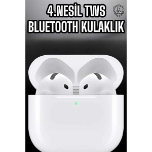4.Nesil Kaliteli TWS Android ve İOS Uyumlu Mikrofonlu Kulaklık