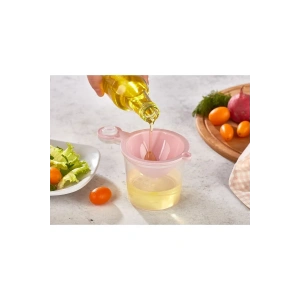 5 in 1 Süzgeç - Huni - Limon Sıkacağı - Yumurta Akı Ayırıcı Hazneli Mutfak Aparatı