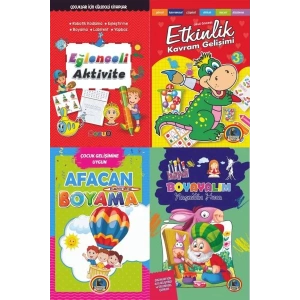 500 Aktivite Serisi (4 Kitap Takım)