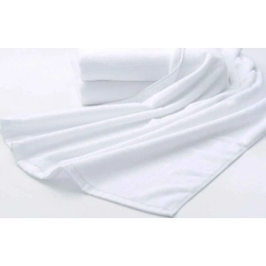 600gr Otel Tipi 90x150 Banyo Havlusu Beyaz