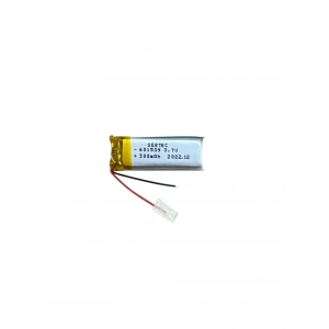 601539 3.7V 300 Mah Lipolymer Pil Devreli/1.5A (74)