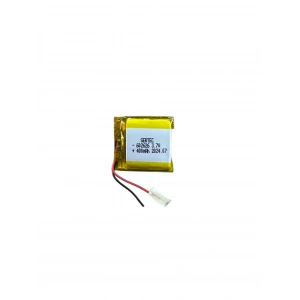 602626 3.7V 400Mah Lipolymer Pil Devreli/1.5A (74)