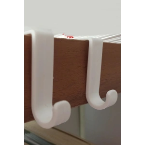 7 Adet Çekmece Dolap Kapağı Mutfak Banyo Askısı Plastik Çok Amaçlı Askı Seti