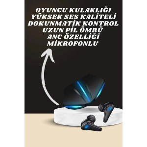7 Kordonlu Akıllı Saat Ve Oyuncu Kulaklığı ANC Özelliği Kulak İçi Mikrofonlu Sesli Görüşme