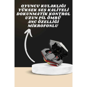 7 Kordonlu Akıllı Saat Ve Oyuncu Kulaklığı Bluetooth Bağlantılı Android ve İOS Uyumlu