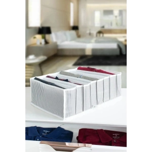 8 Bölmeli  XL Pratik Bölmeli Çekmece Düzenleyici Organizer(İç Çamaşırı Kravat Çorap Düzenleyici)