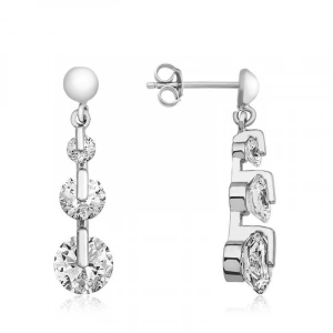 925 Ayar Gümüş 3 Taş Tria Çivili Küpe Ea1160228 (74)