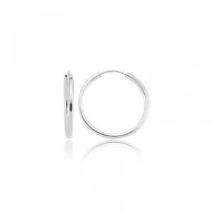 925 Ayar Gümüş Halka Küpe Ea0710025 (74)