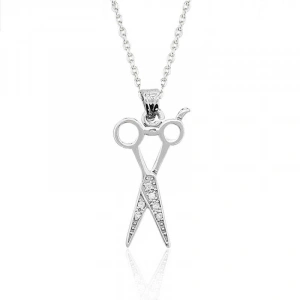 925 Ayar Gümüş Makas Kadın Gümüş Kolye Pnd47033002 (74)