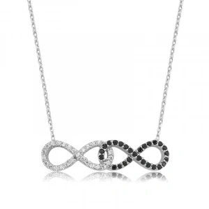 925 Ayar Gümüş Sonsuzluk Kadın Gümüş Kolye Pt0461133 (74)
