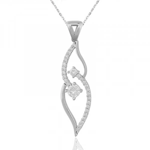 925 Ayar Gümüş Tek Taş Kadın Gümüş Kolye Pnd47138272 (74)