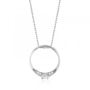 925 Ayar Gümüş Tek Taş Yüzük Kadın Gümüş Kolye Pt2610429 (74)