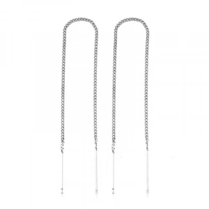 925 Ayar Gümüş Zincirli Küpe Ea1160039 (74)