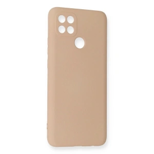 A15 Kılıf Nano İçi Kadife  - Pudra