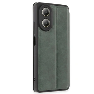 A38 Kılıf Flip Cover - Koyu Yeşil