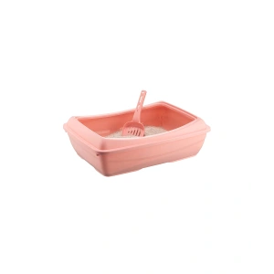 Açık Kedi Tuvalet Kum Kabı 12*37*50 cm Karışık Renklerde