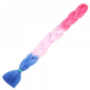 Afrika Örgüsü Ve Rasta İçin Sen Ombreli  / Koyu Pembe / Açık Pembe / Mi