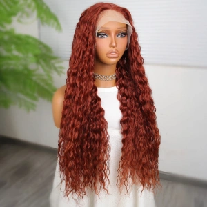 Afro Daa Koyu Bakır Fiber Sen T Tül Peruk