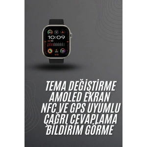 Akıllı saat 2.02 inch Nabız Ölçer Arama Konuşma Müzik Dinleme