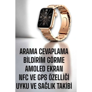 Akıllı Saat Adımsayar, Nabız Takibi ve GPS Destekli Kadınlara Özel