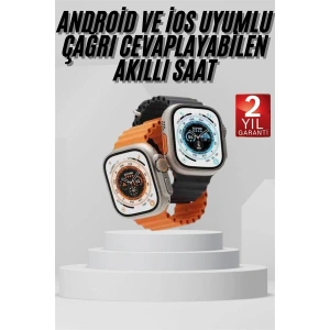 Akıllı Saat Amoled Ekran Bluetooth Bağlantılı Özel Tasarım Unısex