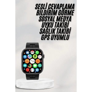 Akıllı Saat Android ve İOS Uyumlu Plastik Kordon Yeni Seri