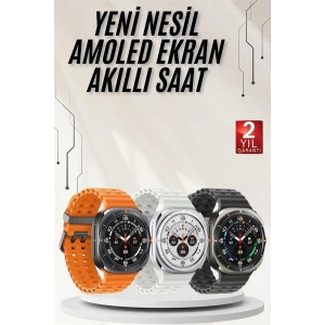 Akıllı Saat Müzik Dinleme Nabız Ölçer NFC ve GPS Uyumlu Sesli Asistan Yeni Nesil