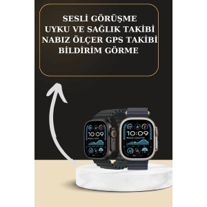Akıllı Saat Sesli Görüşme Titreşimli GPS Bağlantısı Müzik Dinleme Sosyal Medya Bildirimleri