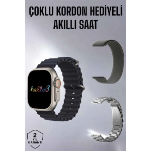 Akıllı Saat Yeni Nesil Bluetooth Bağlantılı Uyku Sağlık Takibi GPS Ve NFC Uyumlu