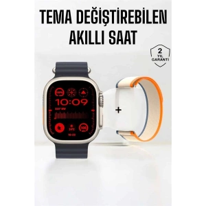 Akıllı Saat Yeni Nesil Sesli Asistan Uyku ve Sağlık Takibi Adımsayar
