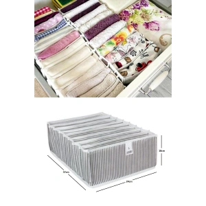 Akordiyon Çekmece  Düzenleyici Organizer 8 Gözlü