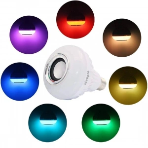 Ampul Şeklinde Kumandalı Bluetooth Hoparlör (  )