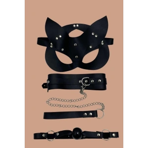 kapsulavm Siyah Maske Ağız Topu 2li Set