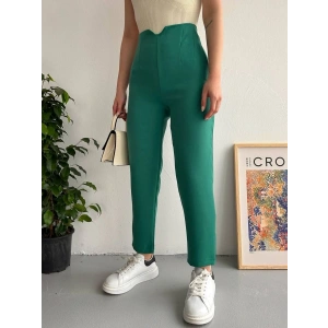 Atlas fletolu pantolon petrol yeşili