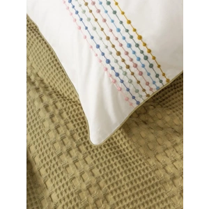 Aura Çift Kişilik Pike Takımı Pebble Hardal