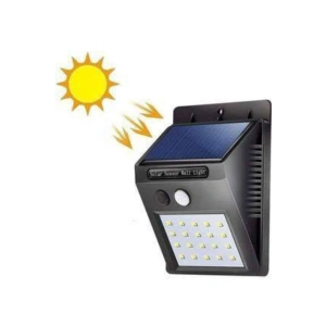 Bahçe Aydınlatması Güneş Enerjili Led Işık Lamba Sensörlü Dekoratif Yeni Nesil