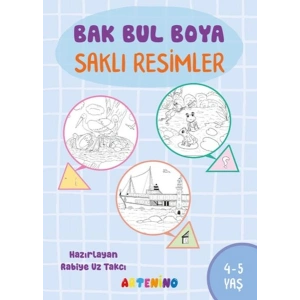 Bak Bul Boya – Saklı Resimler 4-5 Yaş