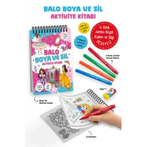Balo - Boya ve Sil Aktivite Kitabı