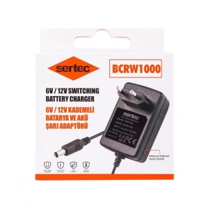 Bcrw1000 6V/12V 1A Kademeli Batarya Ve Akü Şarj Adaptörü (74)