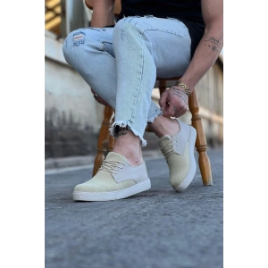 Bej Triko Erkek Casual Ayakkabı