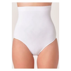 Beyaz Kadın Dikişsiz Slip Korse
