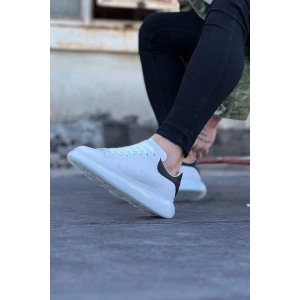 Beyaz Siyah Erkek Casual Ayakkabı