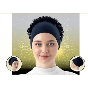 Bone  Dikişli Fırfırlı Bone Bandana (74)