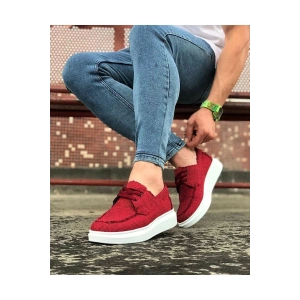 Bordo Erkek Günlük Ayakkabı