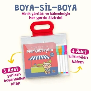 Boya Sil Boya - 2 (Marketteyim - Evdeyim - Parktayım / 2-5 Yaş)