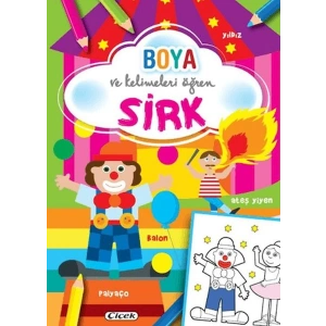 Boya ve Kelimeleri Öğren - Sirk