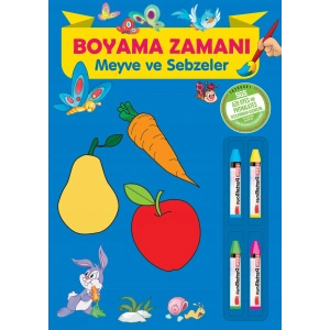 Boyama Zamanı Meyve ve Sebzeler